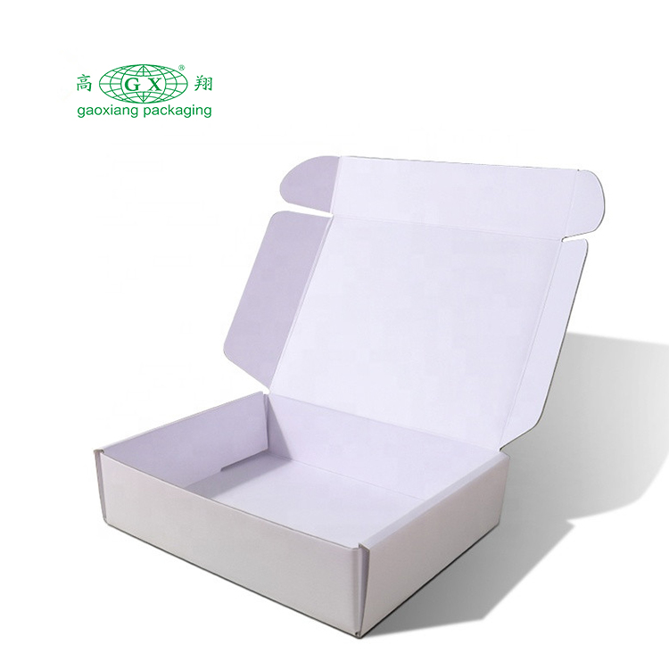 چاپ سفارشی منحصر به فرد تجارت پستی راه راه مراقبت از پوست جعبه حمل و نقل بسته بندی جعبه کاغذ مقوایی پستی