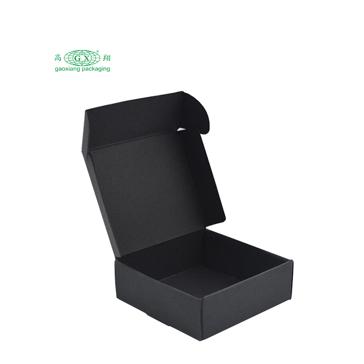 چاپ سفارشی منحصر به فرد تجارت پستی راه راه مراقبت از پوست جعبه حمل و نقل بسته بندی جعبه کاغذ مقوایی پستی