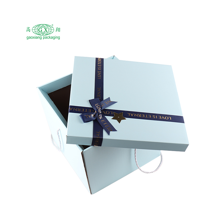 فروش عمده جعبه سورپرایز تولد مقوایی تاشو جعبه هدیه گل رز بسته بندی