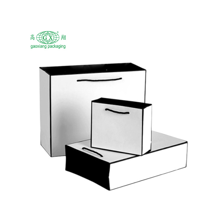 کیسه مو کاغذی مد چاپ شده با لوگوی سفارشی کارخانه با برچسب خصوصی