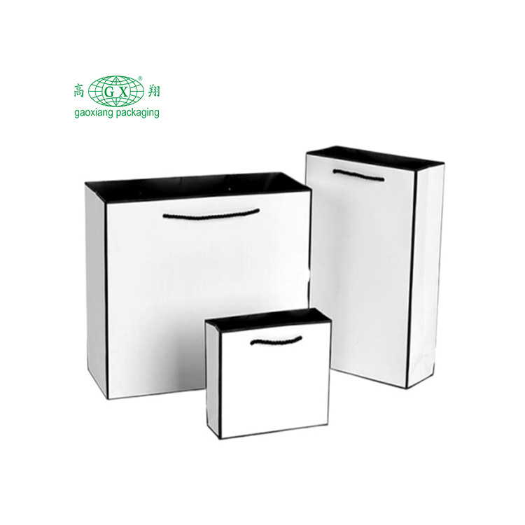 کیسه مو کاغذی مد چاپ شده با لوگوی سفارشی کارخانه با برچسب خصوصی