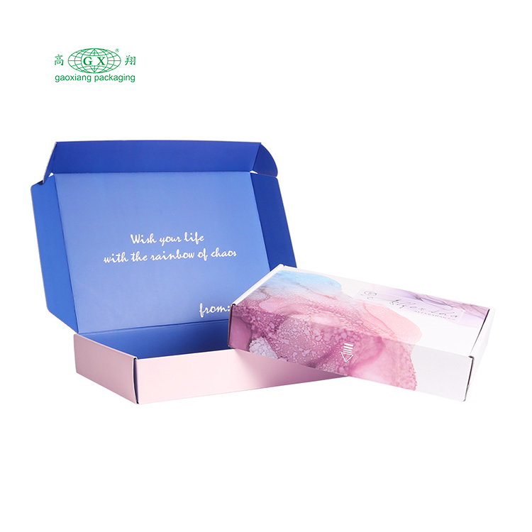 جعبه بسته بندی کادویی لوکس کاغذی تاشو سفارشی جعبه لباس جعبه شخصی