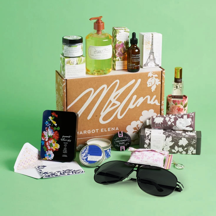 جعبه پستی سفارشی عینک عینک آفتابی عینک آفتابی بسته بندی جعبه حمل کاغذ راه راه